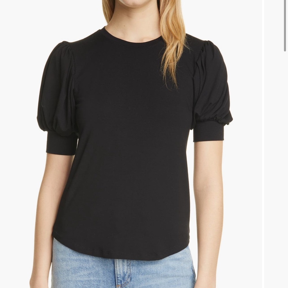 FRAME Puff Sleeve Top